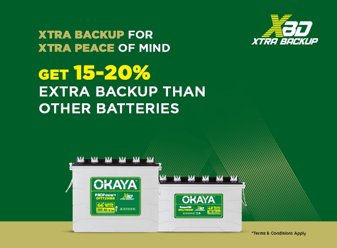 Okaya Power: Okaya Ka Vaada De Backup Zyaada