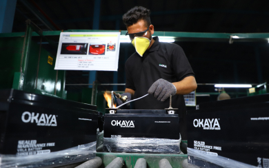 Okaya Power: In-house manufacturing