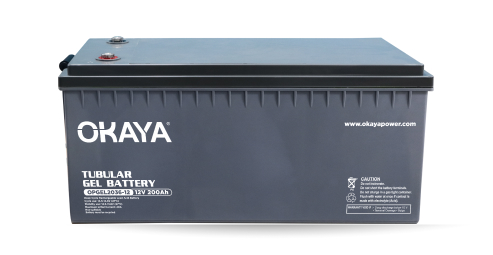 Okaya Tubular Gel batteries