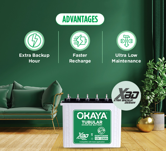 Advantages of Okaya International Inverter battery