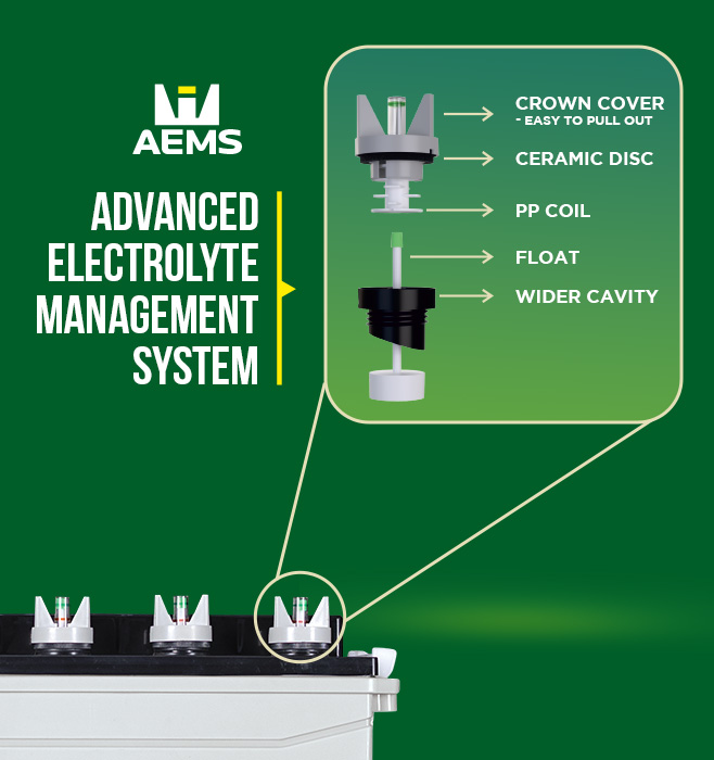Okaya Solar Battery: XTRA features as a application