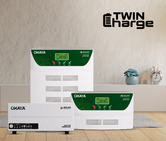 Okaya Solar Battery: XTRA features as a application