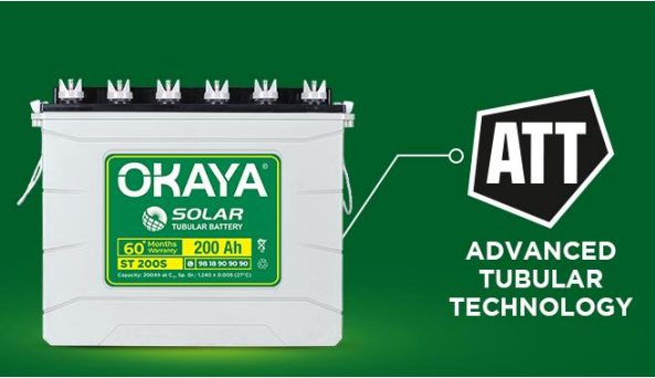 Okaya Solar Battery: Technical features