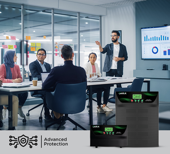 Okaya Solar Battery: XTRA features as a application