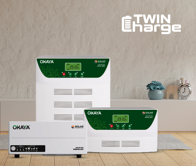 Okaya Solar Battery: XTRA features as a application