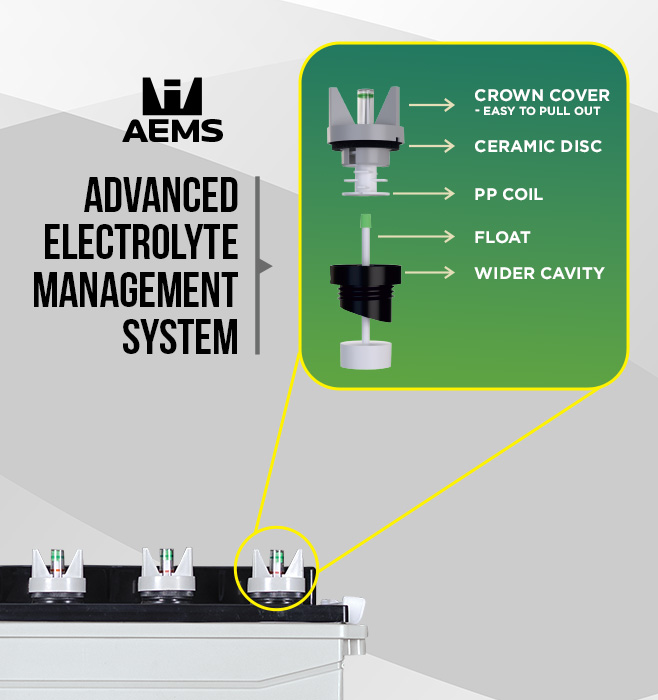 Okaya Solar Battery: XTRA features as a application