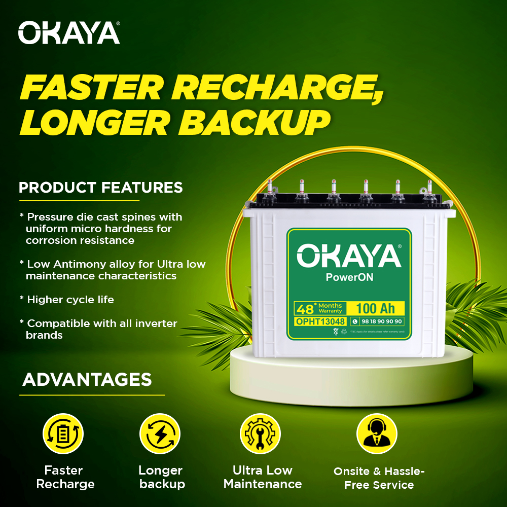 Okaya PowerON OPHT13048