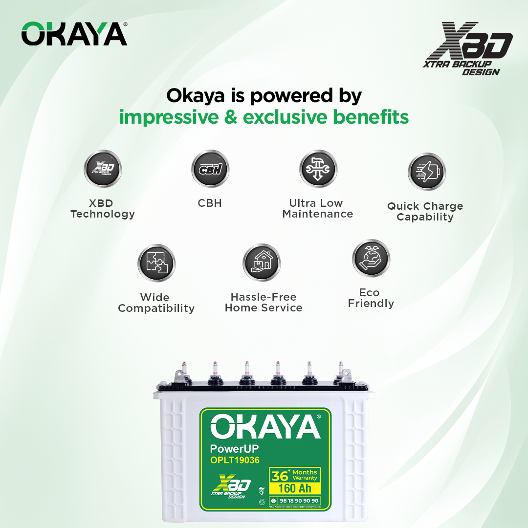 Okaya PowerUP OPLT19036