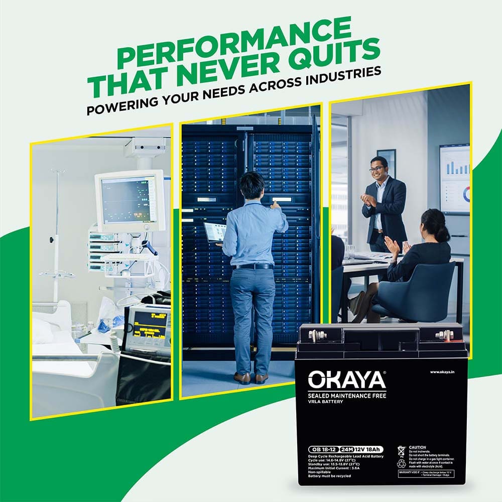 Okaya SMF VRLA OB 18-12V