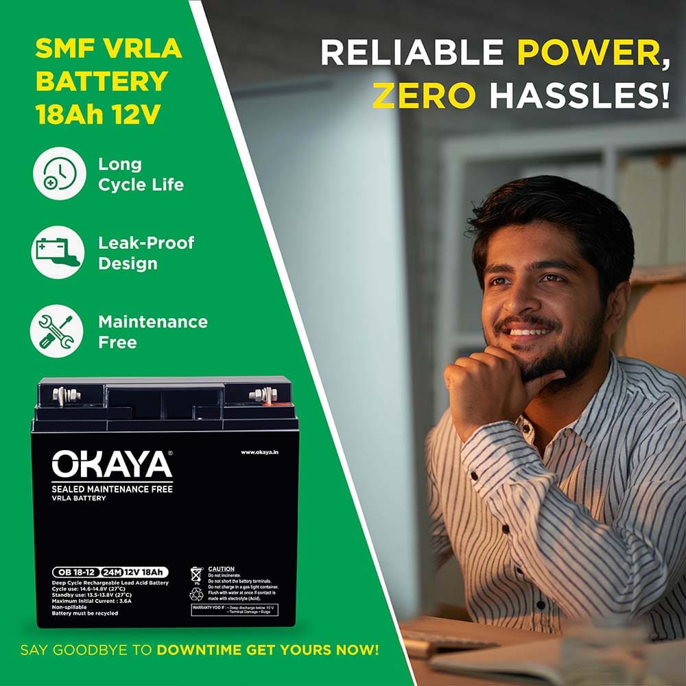 Okaya SMF VRLA OB 18-12V