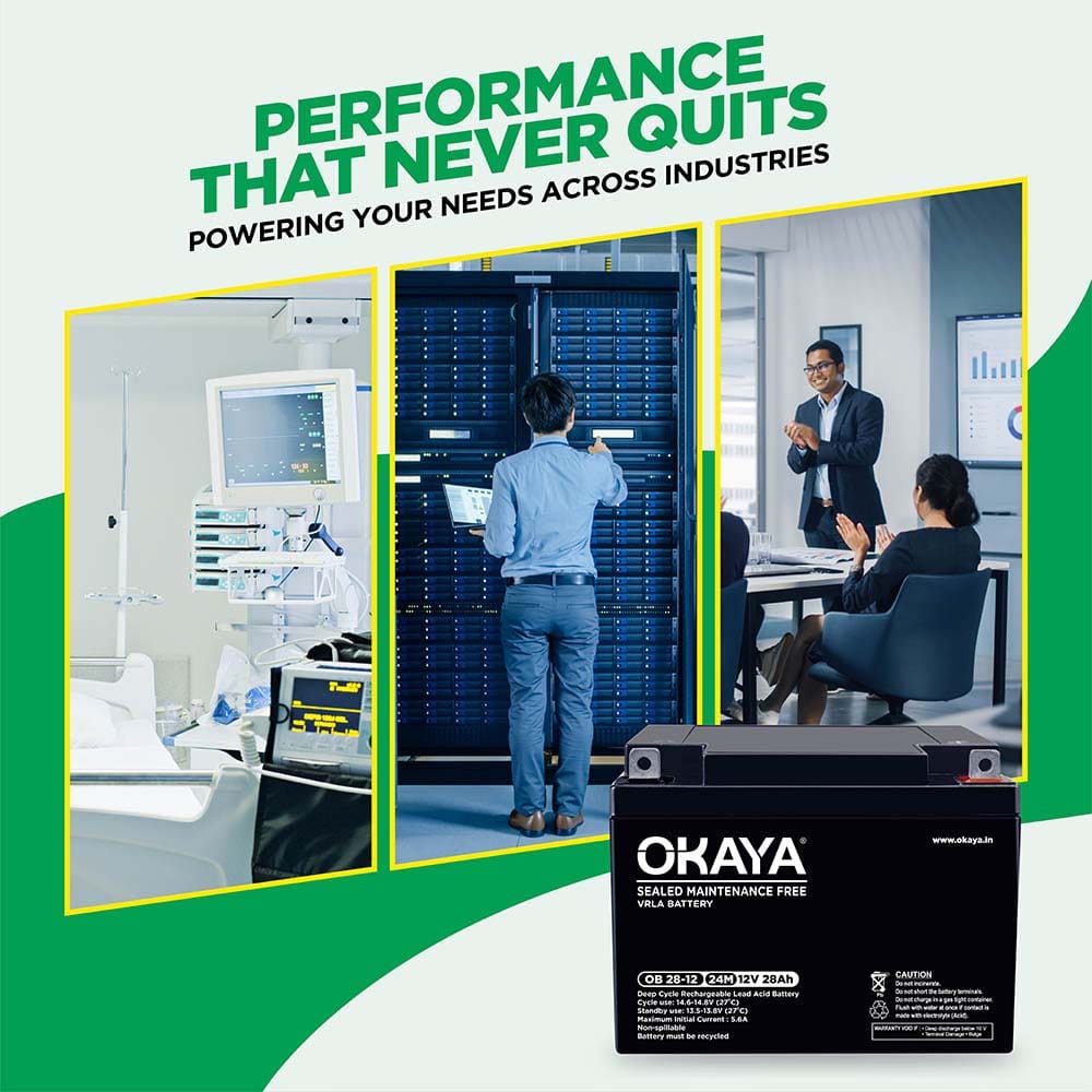 Okaya SMF VRLA OB 28-12V