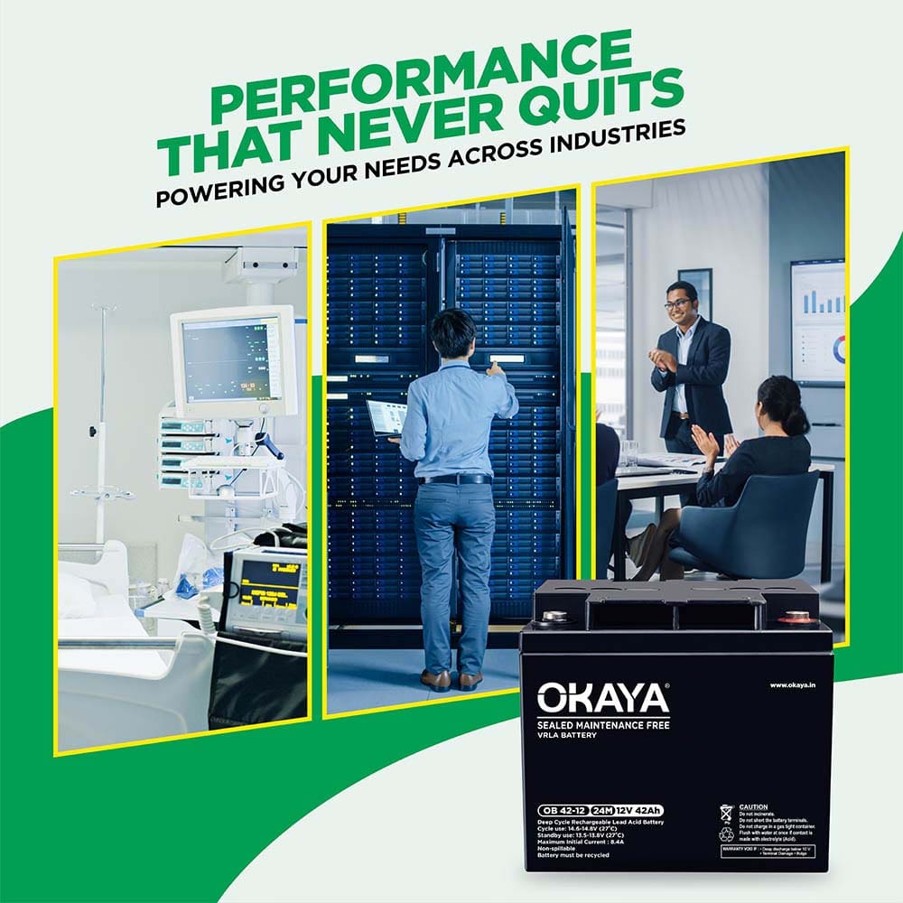 Okaya SMF VRLA OB 42-12V