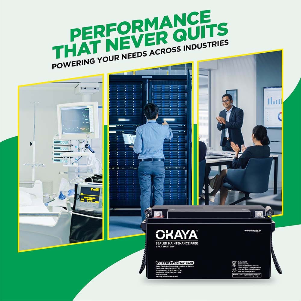 Okaya SMF VRLA OB 65-12V