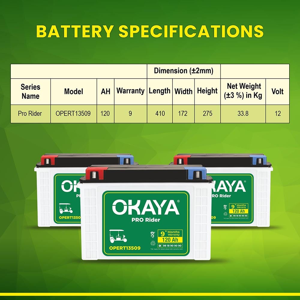 Okaya PRO RIDER OPERT13509