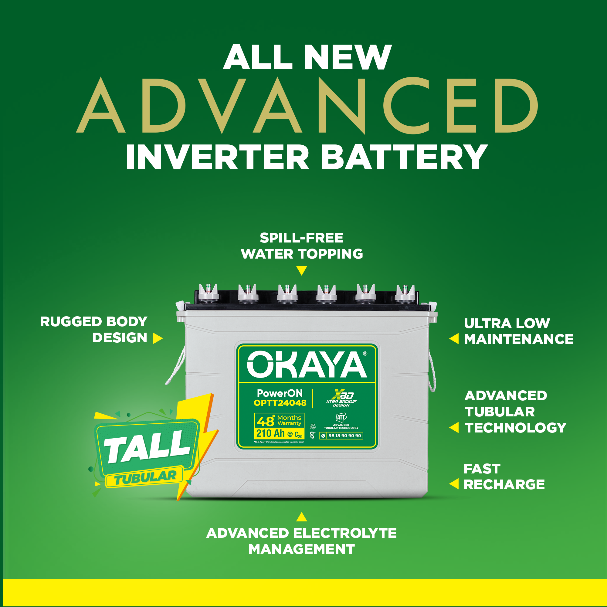 Okaya PowerON OPTT24048