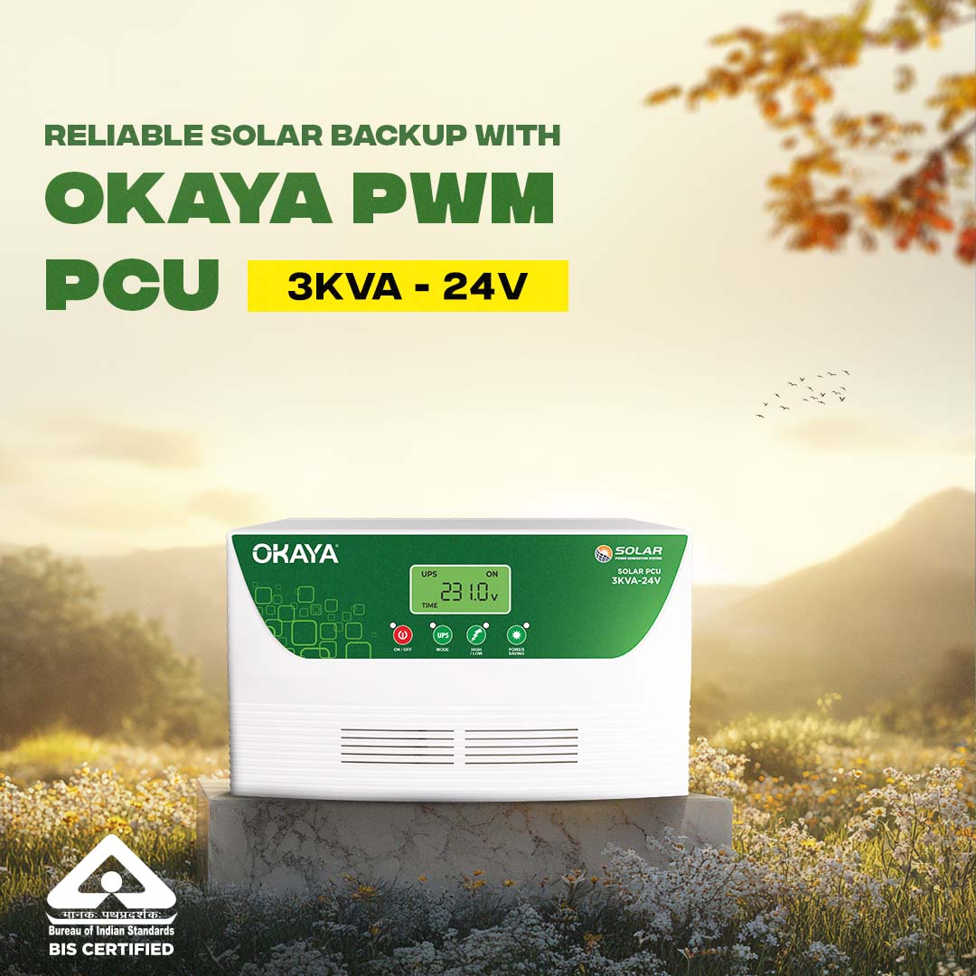 Okaya  SOLAR PCU 3KVA-24V