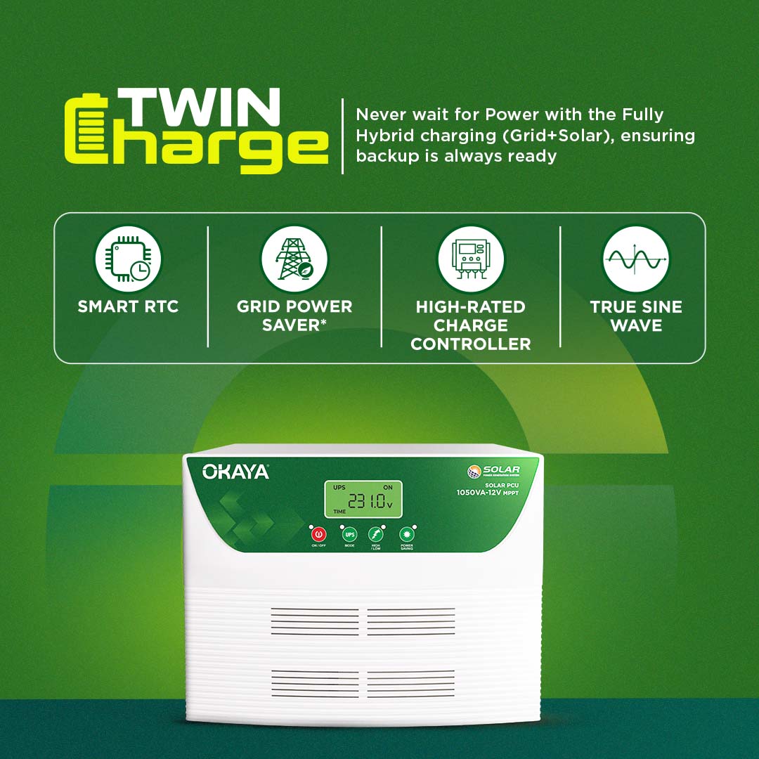 Okaya  SOLAR PCU 3KVA-24V