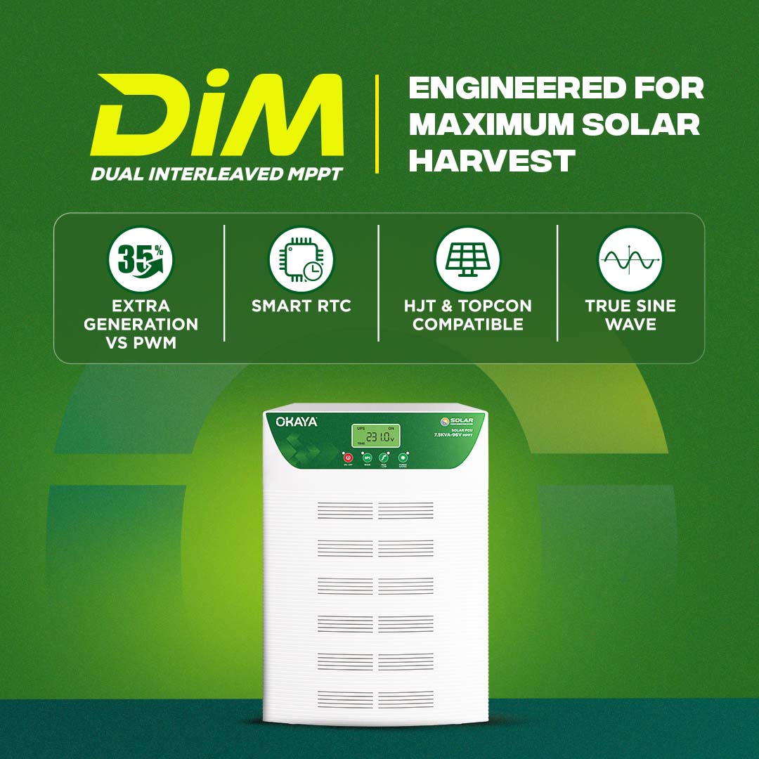 Okaya  SOLAR PCU 7.5KVA-96V