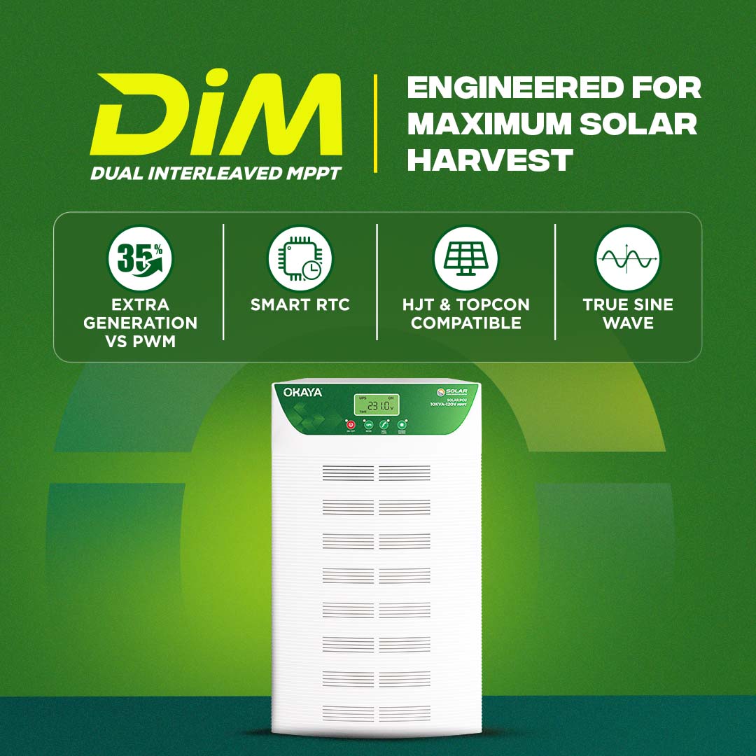 Okaya  SOLAR PCU 10KVA-120V