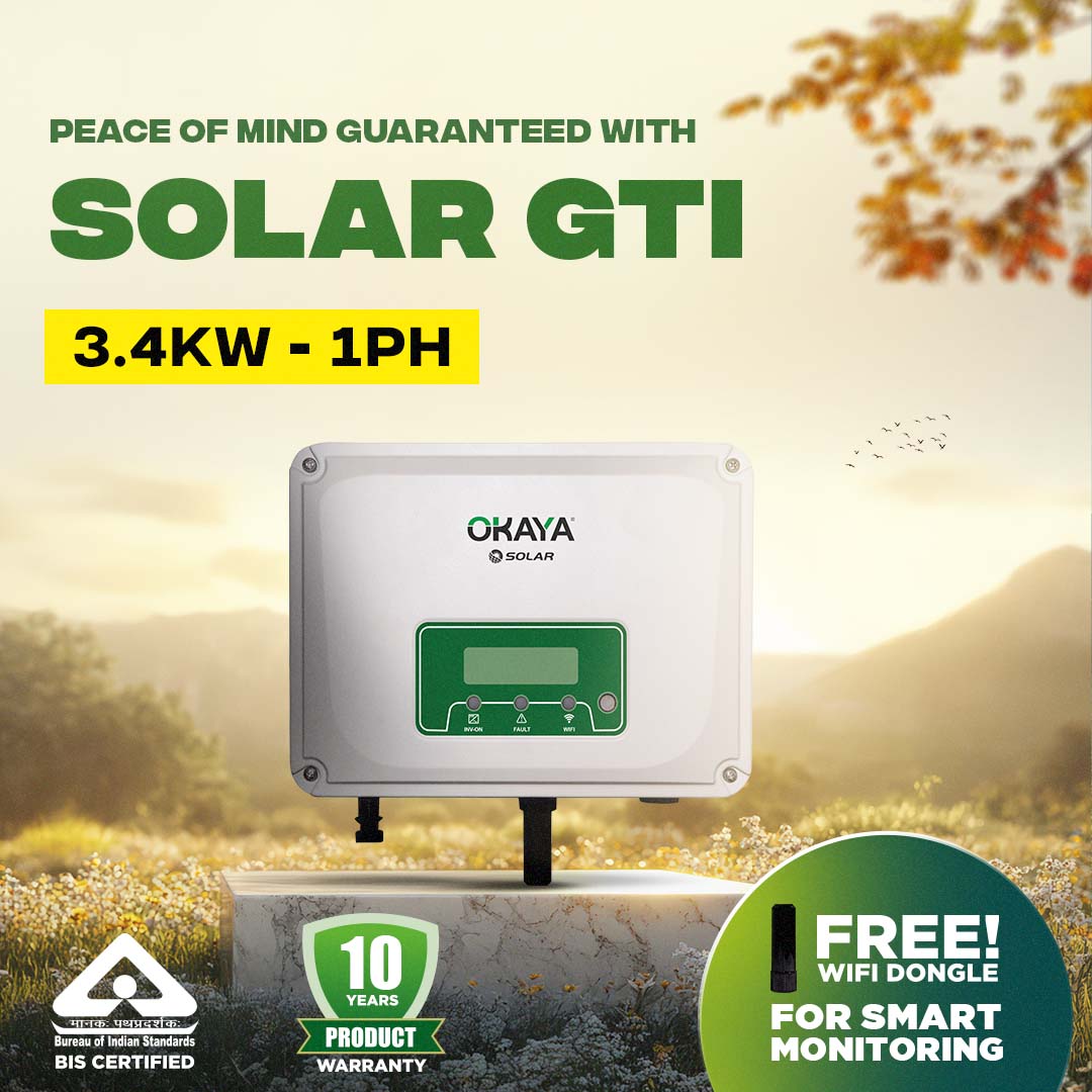 Okaya  SOLAR GTI 3.4KW P1