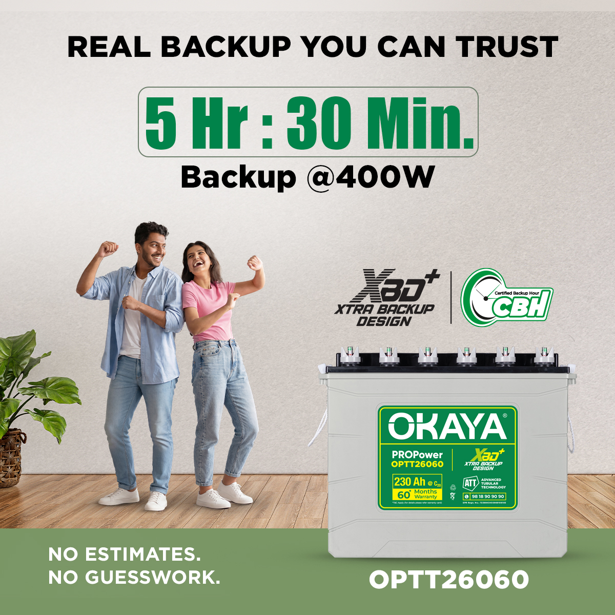 Okaya PROPower OPTT26060