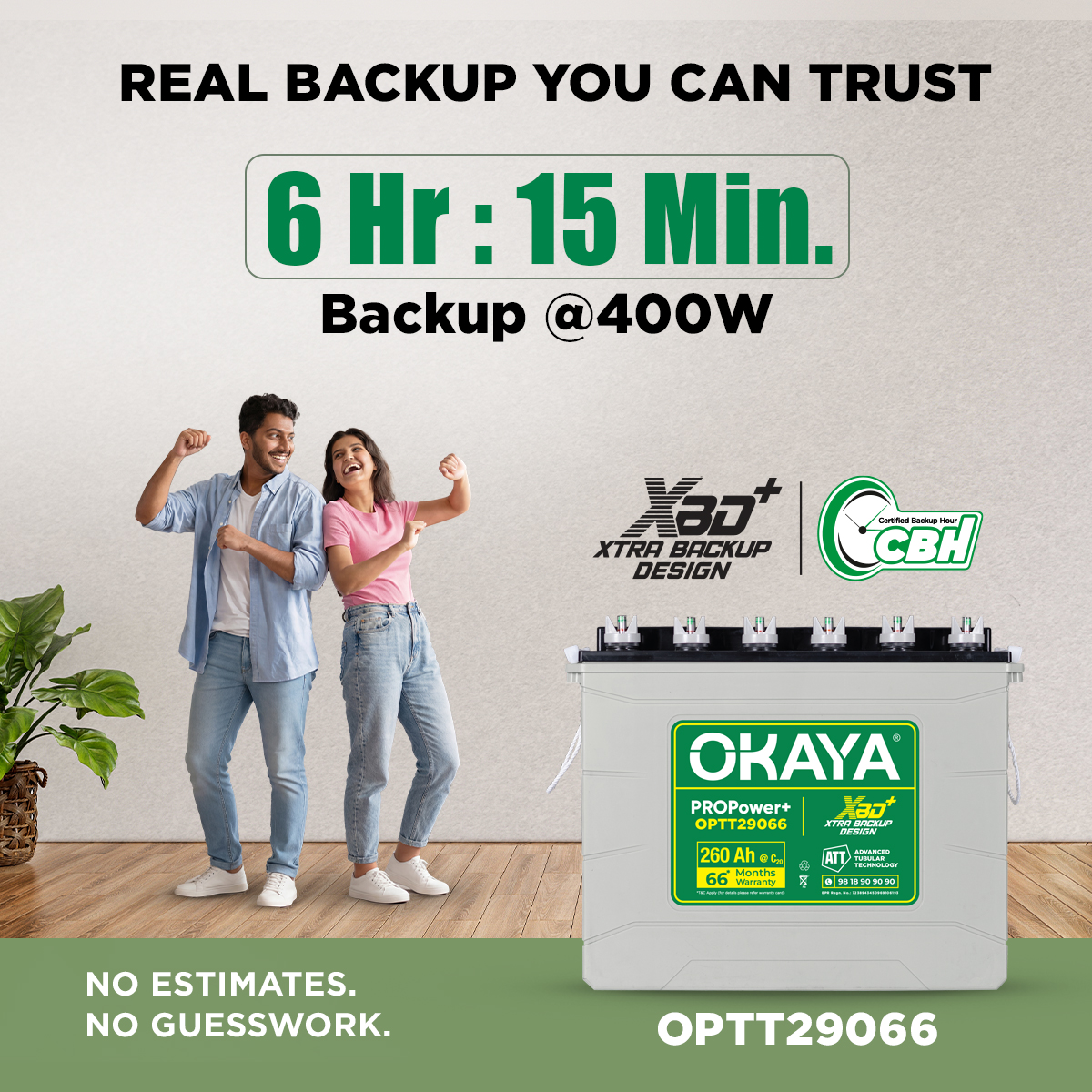 Okaya PROPower+ OPTT29066