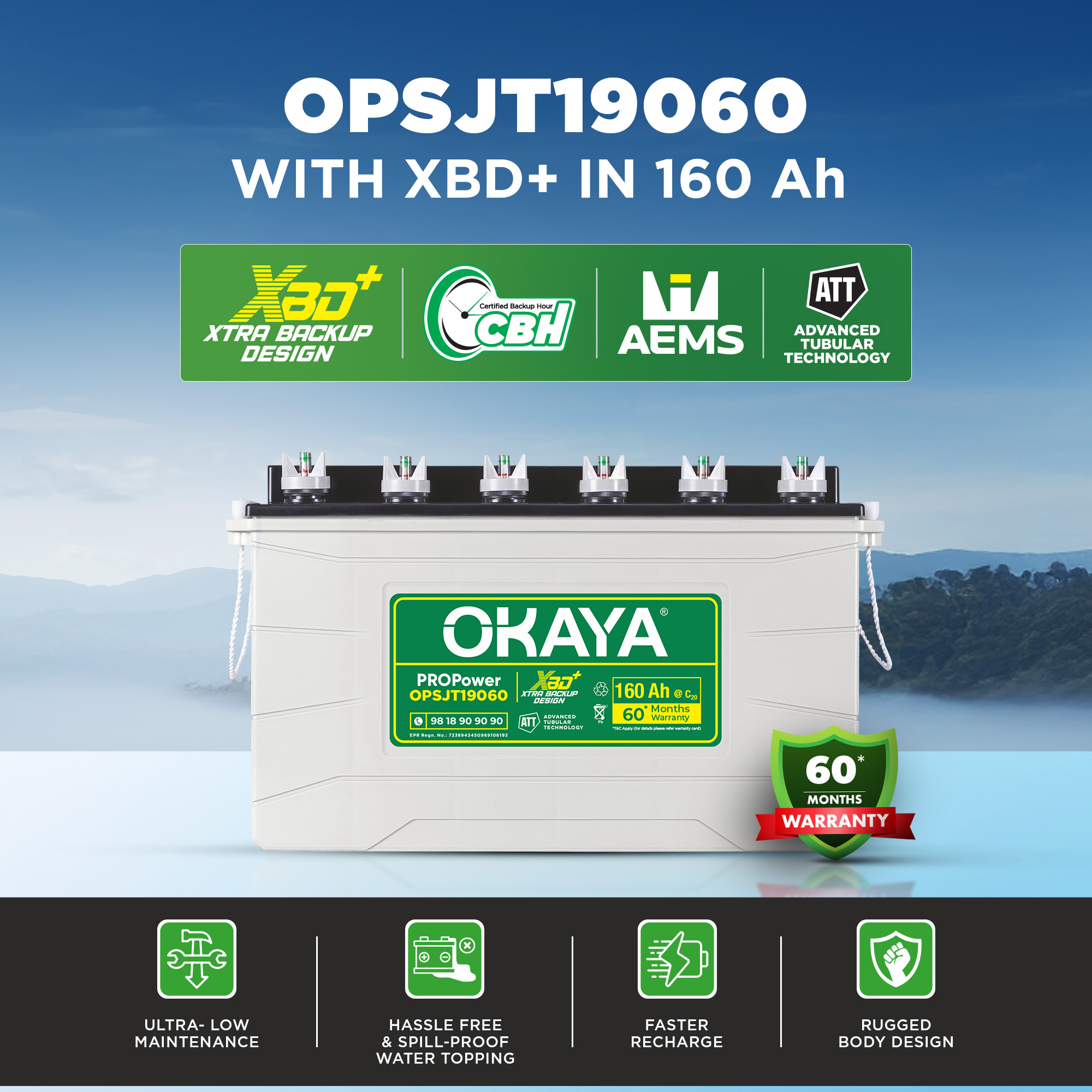 Okaya PROPower OPSJT19060