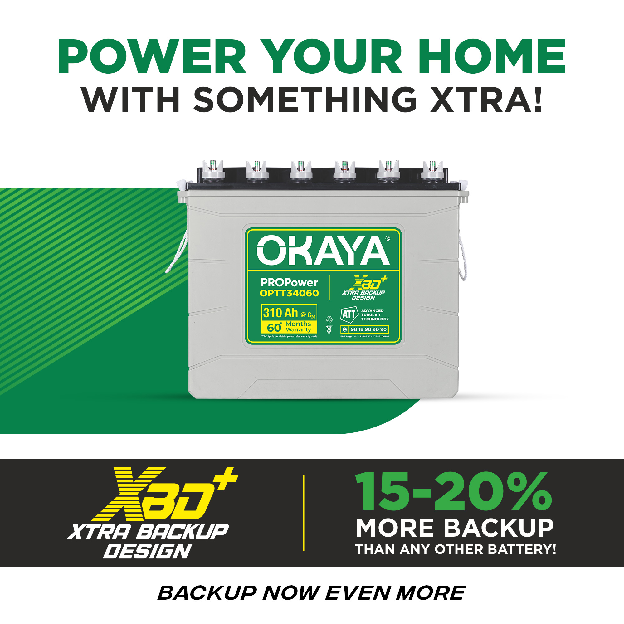 Okaya PROPower OPTT34060