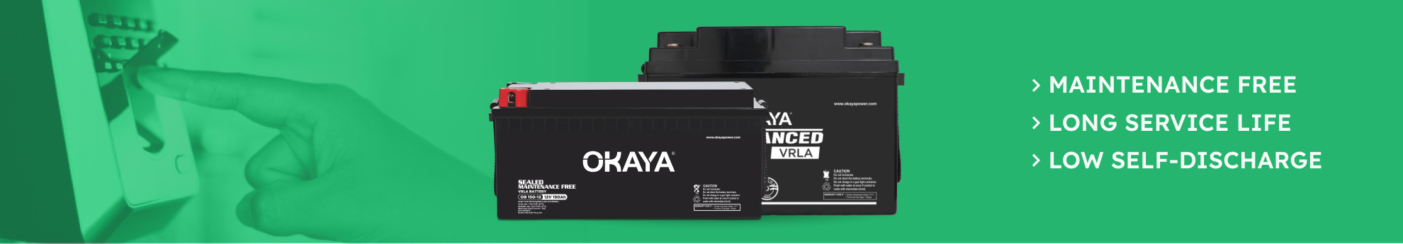 Okaya SMF VRLA OB 65-12V