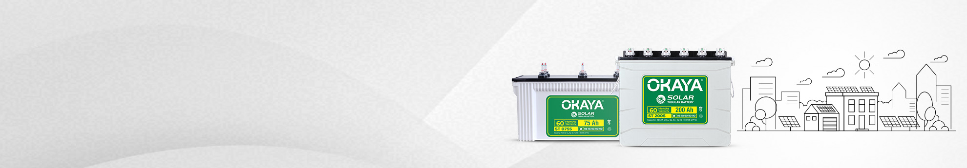 Okaya Solar Battery: Sustainable future for your power needs